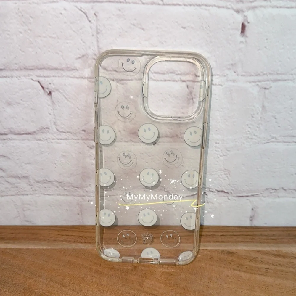 COPY - Velvet Caviar Smiley Face Phone Case IPhone 14 Pro Max